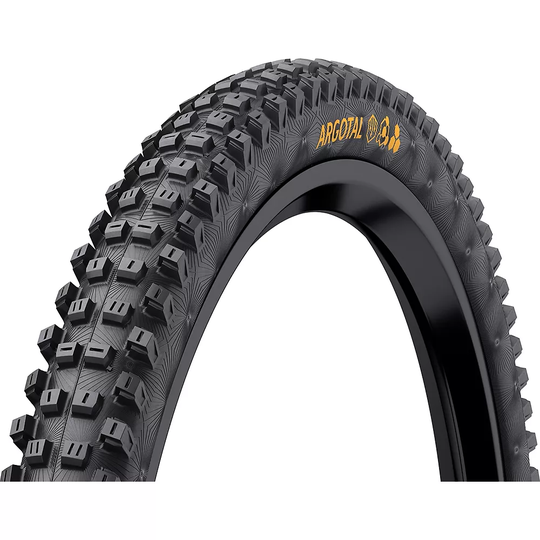Continental Argotal DH MTB Tyre - Soft - Black - 27.5"}, Black