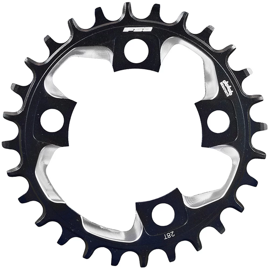 FSA Afterburner ABS Megatooth MTB Chain Ring - Black - 76mm, Black