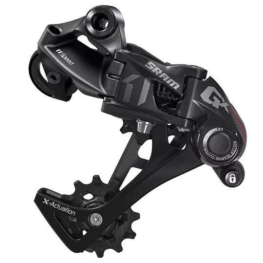 SRAM GX 1x11 Speed Rear Derailleur - Long Cage} - Red, Red