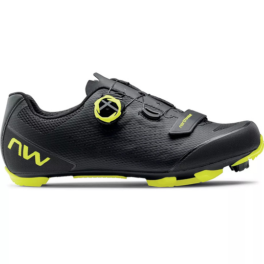 Northwave Razer 2 MTB Shoes 2022 - EU 39.5} - BLK-YELLOW FLUO, BLK-YELLOW FLUO