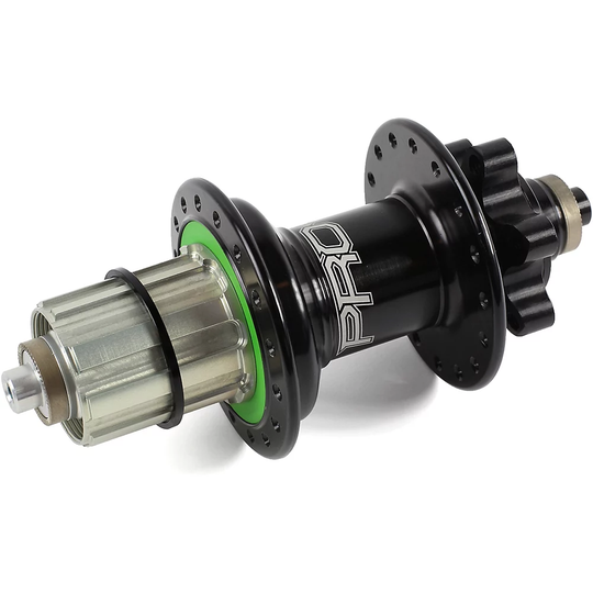 Hope Pro 4 MTB Quick Release Rear Hub - 32h - 135mm x QR Axle - Black, Black