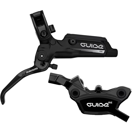 SRAM Guide RE Rear Disc Brake - with Stealth-a-majig - Black, Black