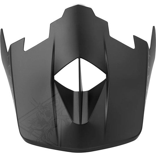 Leatt MTB Gravity 4.0 Visor 2023 - S/M} - Black, Black