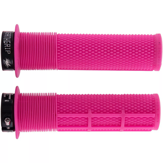 DMR Brendog Death Grip MTB Grips - 135mm - Pink, Pink