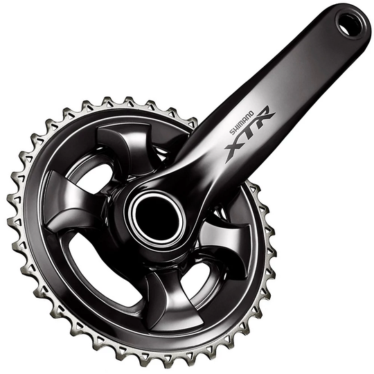 Shimano XTR M9020 11sp Double MTB Chainset - Silver - 96mm, Silver