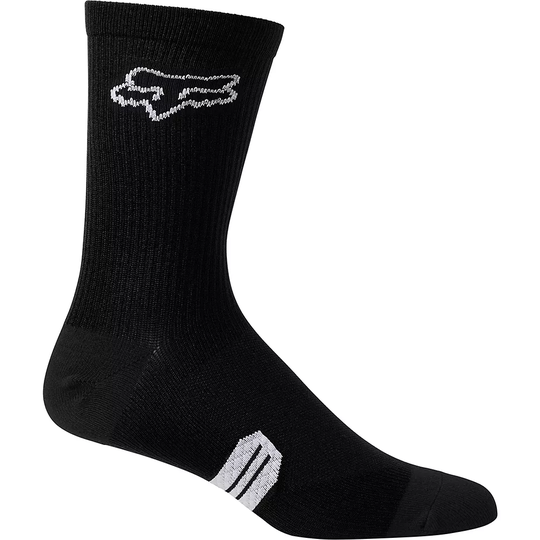 Fox Racing 6" Ranger Cycling Socks - L/XL/XXL} - Black, Black