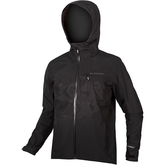 Endura SingleTrack Jacket II - L} - Black, Black