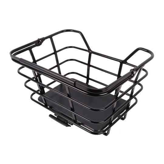 Atran velo Epic Basket, pyörän taka ja etukori