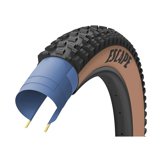 Goodyear Escape Ultimate Complete Tubeless Tyre - 2.35 - Black Tan - 2.35", Black Tan