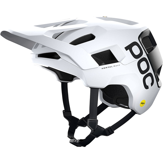 POC Kortal Race MIPS MTB Helmet 2021 - S} - Hydrogen White-Uranium Black Matt, Hydrogen White-Uranium Black Matt