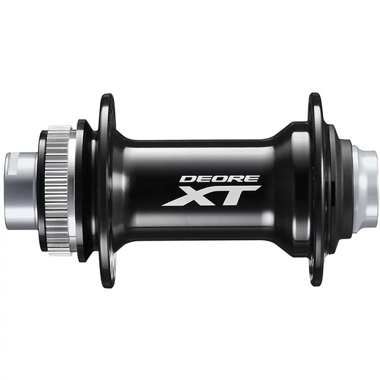 Shimano XT M8010 Front Centre Lock MTB Disc Hub - 15x110mm} - Black, Black