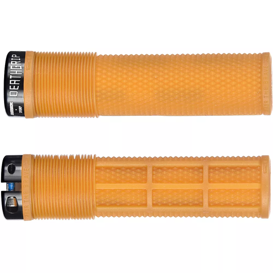 DMR Brendog Death Grip Flangeless MTB Grips - 135mm - Gum, Gum