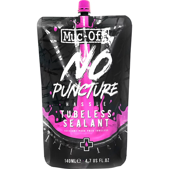 Muc-Off No Puncture Hassle Pouch (140ml) - Black, Black