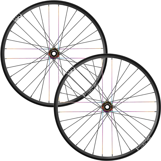 NS Bikes Enigma Rock & Roll MTB Wheelset 2018 - 12x142mm - Oilslick, Oilslick