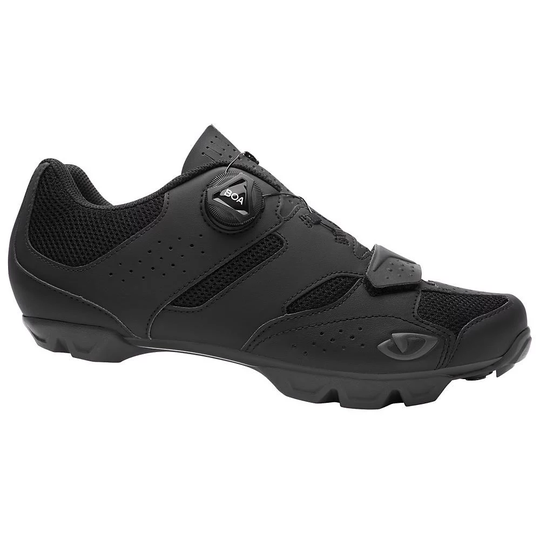 Giro Cylinder II Off Road Shoes - EU 41} - Black, Black