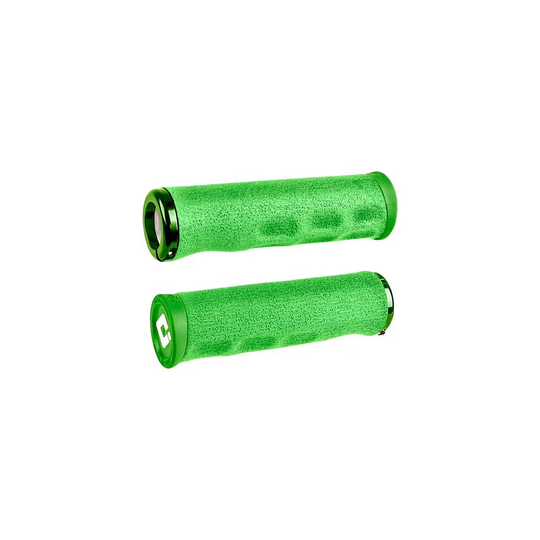 ODI F-1 Series Dread V2.1 Lock-On MTB Grips - 130mm} - Green, Green
