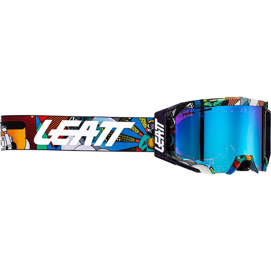 Leatt Velocity 5.0 MTB Iriz Goggles 2023 - Iriz Area 51 Blue UC, Iriz Area 51 Blue UC