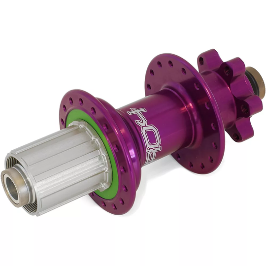Hope Pro 4 MTB Rear Hub Axle (12x150mm) - 32h - 150mm x 12mm Axle - Purple, Purple