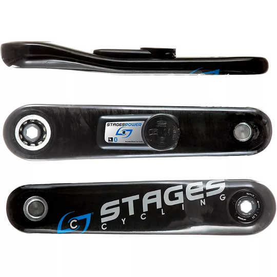 Stages Cycling Power Meter G3 L (Stages Carbon GXP MTB) - Black, Black