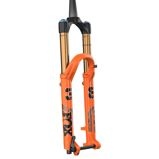 Fox Suspension 38 Float Factory Grip 2 Fork - Travel: 170mm - Orange, Orange