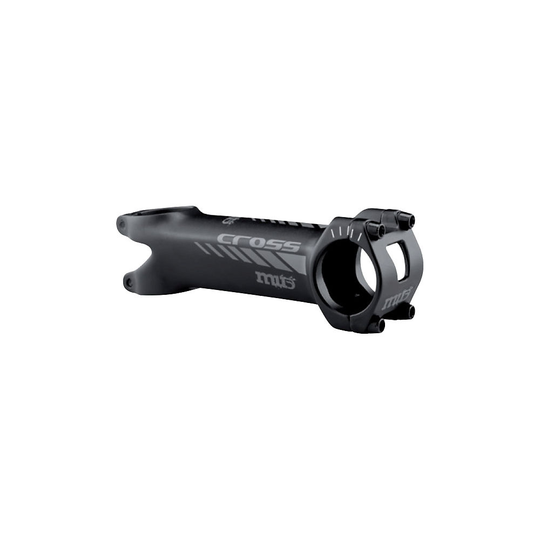 Deda Elementi Mud Cross 84 Degree Mountain Bike Stem - Black - Grey Graphics - 1.1/8"}, Black - Grey Graphics