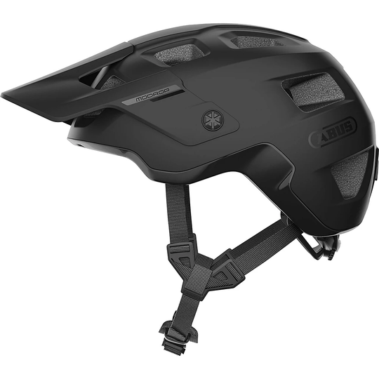 Abus Modrop MTB Cycling Helmet SS22 - S} - Velvet Black, Velvet Black