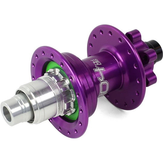 Hope Pro 4 DH MTB Rear Hub - 32h - 150mm x 12mm Axle - Purple, Purple