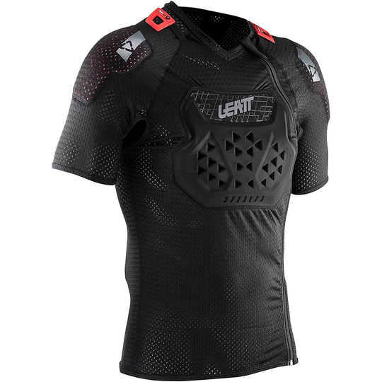 Leatt Body Tee AirFlex Stealth - XXL} - Black, Black