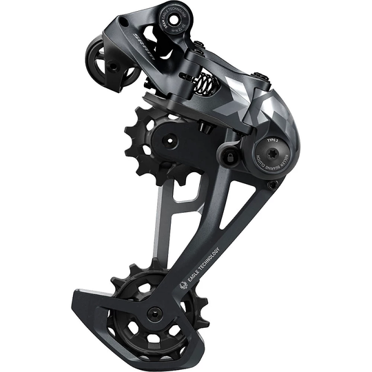 SRAM X01 Eagle 12 Sp Rear Derailleur - Max 52t} - Lunar, Lunar