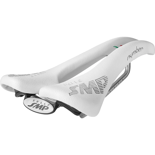 Selle SMP Nymber Bike Saddle - 139mm Wide - White, White