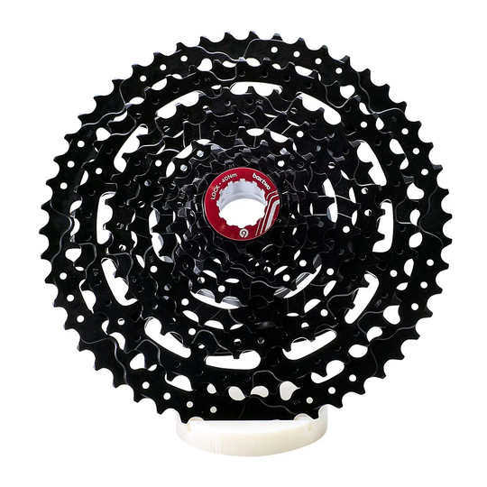 Box Two Prime 9 Speed MTB Cassette - Black - 11-50t}, Black