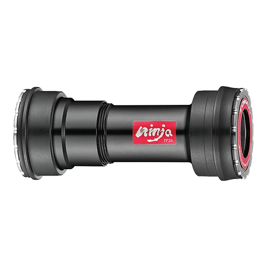 Token Ninja PF30 Shimano Bottom Bracket (24mm) - PF30 - 24mm Spindle} - Black, Black