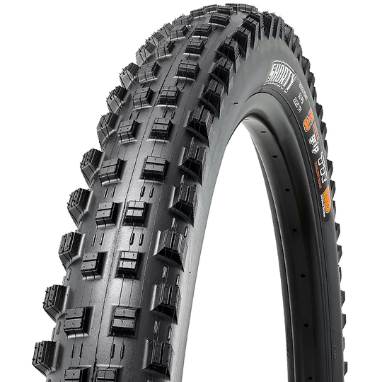 Maxxis Shorty Wide Trail Tyre (3C-EXO-TR) - Folding Bead - Black, Black