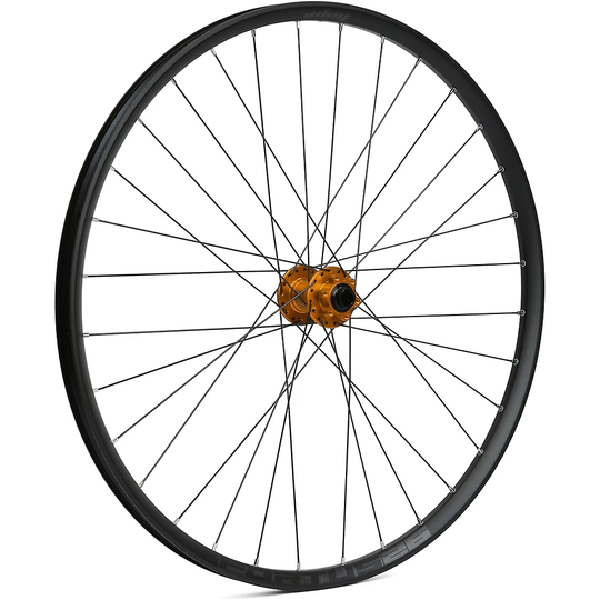 Hope Fortus 26 Mountain Bike Front Wheel - 15 x 100mm - Orange, Orange