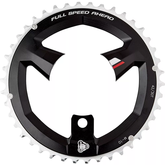 FSA K-Force Pro Mountain Bike Chain Ring - Black - 80mm, Black
