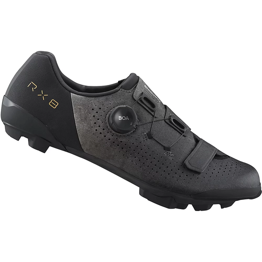 Shimano RX801 SPD Shoes 2023 - EU 40} - Black, Black