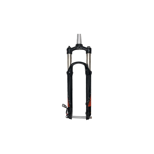 Suntour XCR 34 LOR DS Air Boost Fork - 150mm Travel - BLACK-RED, BLACK-RED