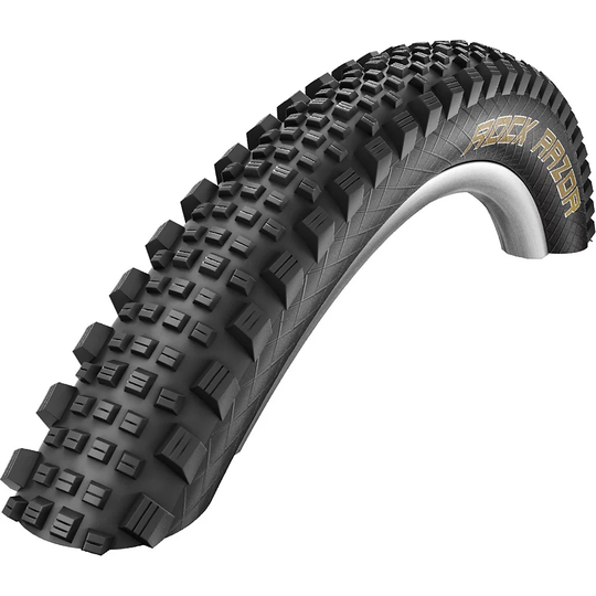 Schwalbe Rock Razor Evo Super Gravity MTB Tyre - Folding Bead - Black, Black