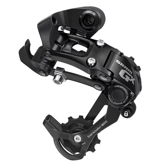 SRAM GX Type 2.1 10sp Rear Derailleur - Short Cage} - Black, Black