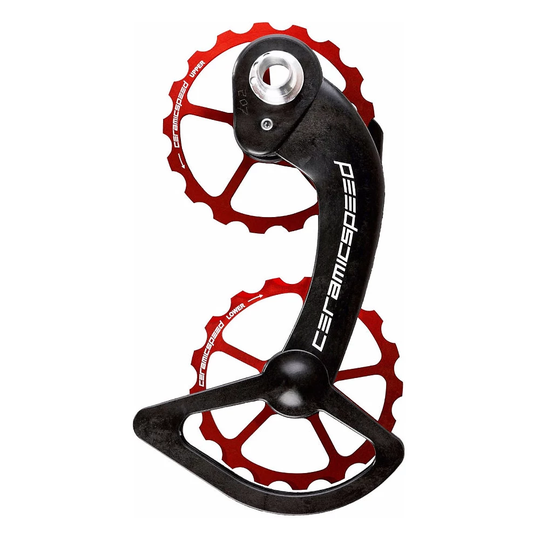 CeramicSpeed OSPW System Shimano 9000-6800 - Short Cage - Red, Red