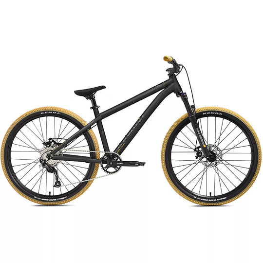 NS Bikes Clash Dirt Jump Bike 2021 - Black - 26"}, Black