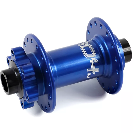 Hope Pro 4 Mountain Bike Front Hub - 32h - 15mm x 110mm Axle} - Blue, Blue