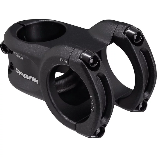Spank SPOON 350 Mountain Bike Stem - Black - 1.1/8"}, Black