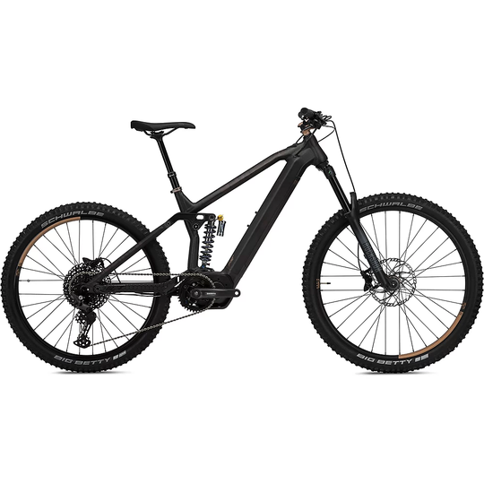 NS Bikes E-Fine 2 Suspension E-Bike 2022 - Black, Black