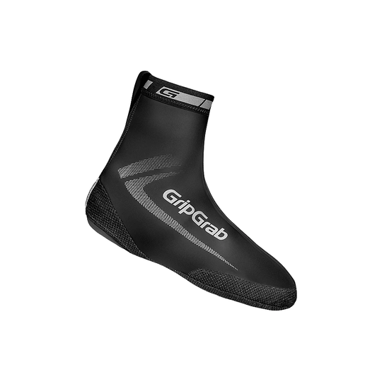 GripGrab RaceAqua X Waterproof MTB-CX Overshoes - M} - Black, Black