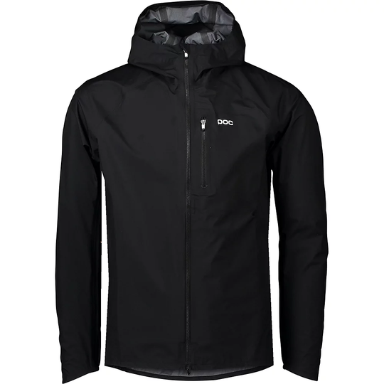 POC Motion Rain Jacket 2022 - M} - Uranium Black, Uranium Black
