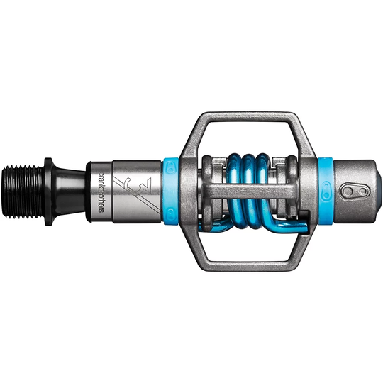 crankbrothers Eggbeater 3 MTB Pedals - Electric Blue - Silver - Electric Blue, Silver - Electric Blue