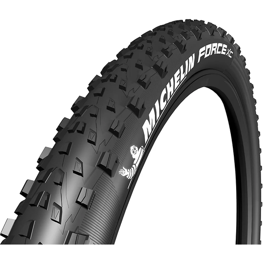 Michelin Force XC Performance TLR MTB Tyre - Folding Bead - Black, Black