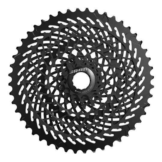 SRAM XG-899 E-Block MTB Cassette - 11-48t} - Black, Black