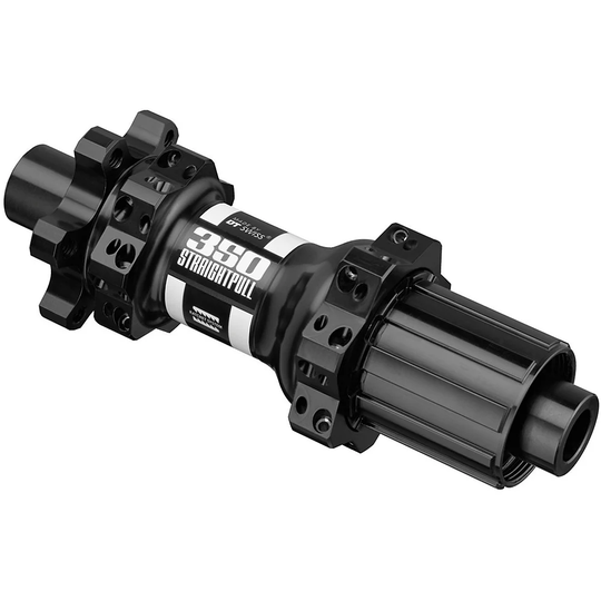 DT Swiss 350 MTB IS 6-Bolt SP Rear DB Hub - 28H-148-12mm - Black, Black